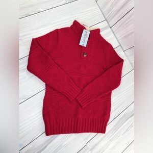 Cat & Jack Boys Red Sweater Pullover -